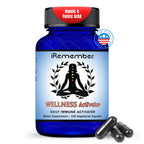 iRemember Daily Wellness Activator – Fulvic & Humic Minerals with NAC, Vitamin D3 & L-Glutamine | Supports Immune Health, Cellular Balance & Daily Vitality | 120 Vegan Capsules.