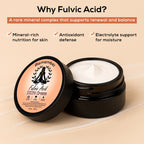 Fulvic Acid Skin Cream – Hydrating Face & Body Moisturizer with Aloe Vera, Shea Butter & Vitamin E | Nourishes, Soothes & Softens Dry, Sensitive, and Irritated Skin | For Women & Men | 2 oz.Ho