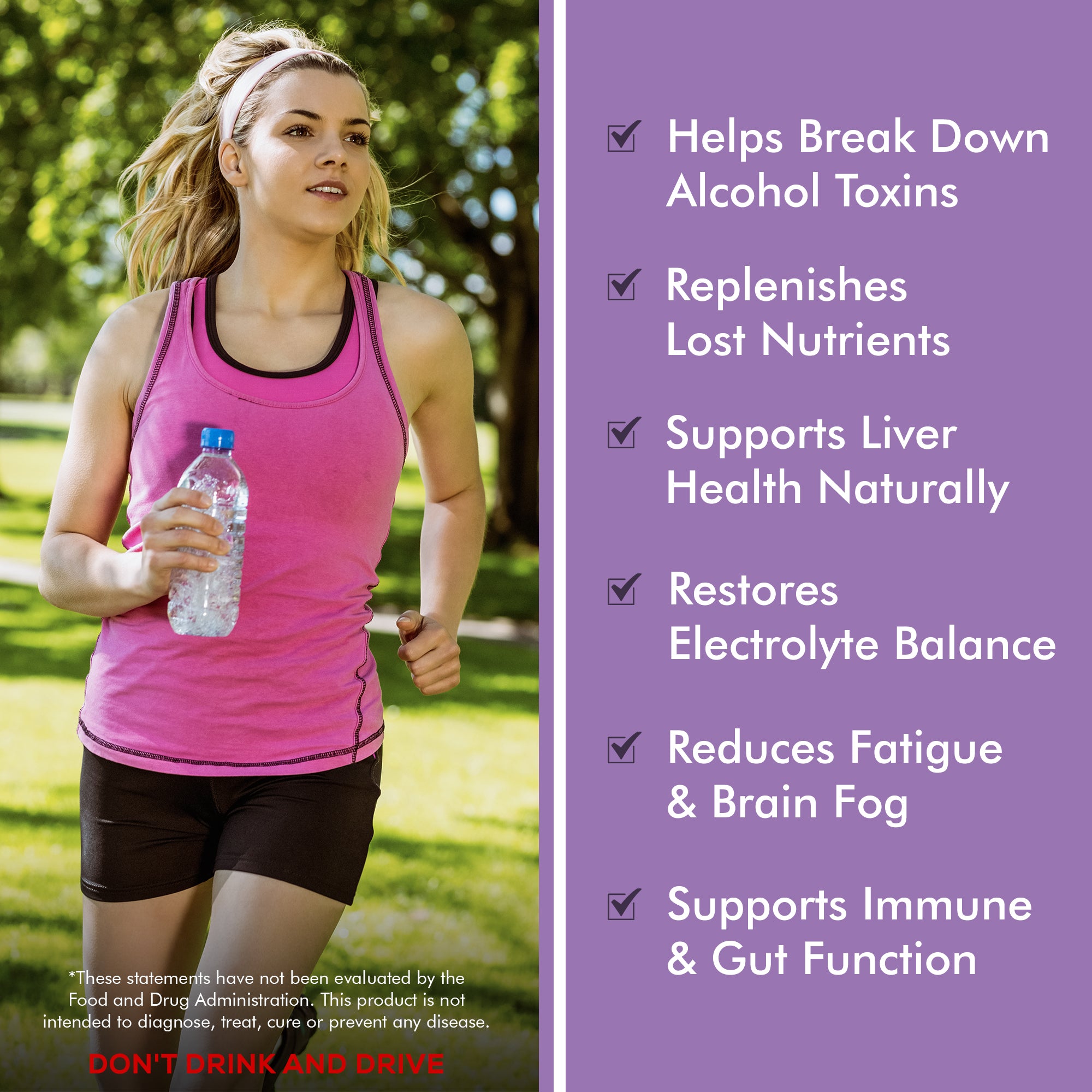 iRemember Next-Day Support Supplement with Electrolytes, L-Cysteine, Vitamin D3, L-Glutamine & Fulvic Minerals | Wellness Recovery & Hydration Balance After Social Drinking | 120 Vegan Capsules