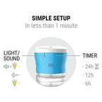 iRemember Talking Pill Cap with 7 Compartments, Speaks Messages to Take Pills and When Last Opened. USB Rechargeable, Bluetooth w/Free App